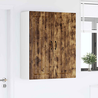 vidaXL Küchenschrank Geräucherte Eiche 80 x 31 x 100 cm Holzwerkstoff