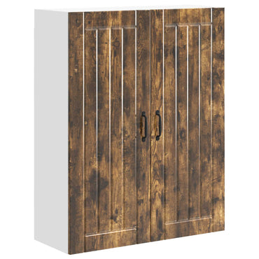 vidaXL Küchenschrank Geräucherte Eiche 80 x 31 x 100 cm Holzwerkstoff
