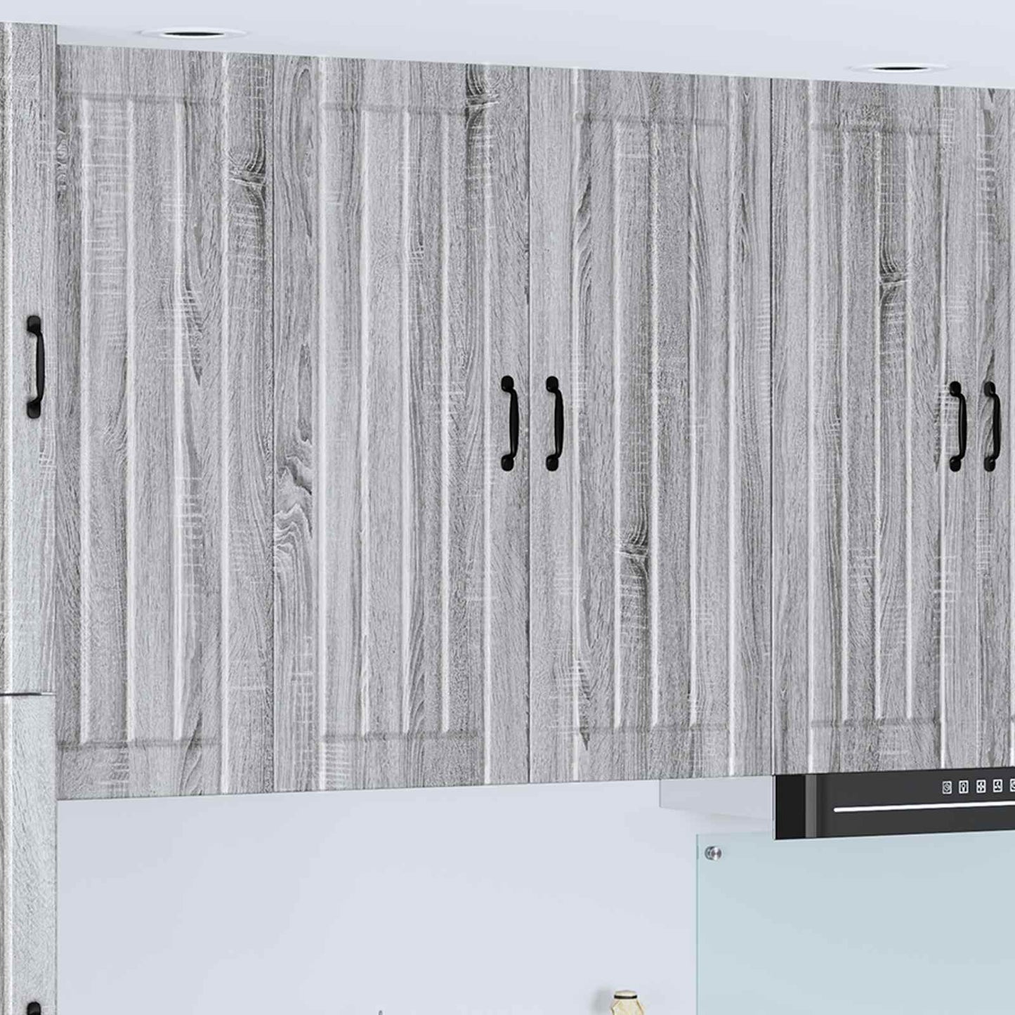 vidaXL Armoire de cuisine Sonoma gris 80 x 31 x 100 cm Bois d'ingénierie