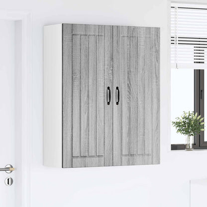 vidaXL Armoire de cuisine Sonoma gris 80 x 31 x 100 cm Bois d'ingénierie