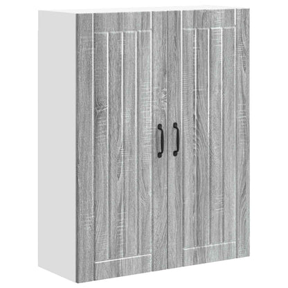 vidaXL Armoire de cuisine Sonoma gris 80 x 31 x 100 cm Bois d'ingénierie
