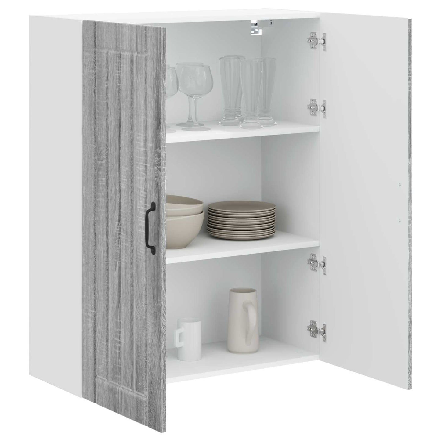 vidaXL Armoire de cuisine Sonoma gris 80 x 31 x 100 cm Bois d'ingénierie