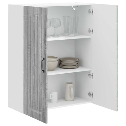 vidaXL Armoire de cuisine Sonoma gris 80 x 31 x 100 cm Bois d'ingénierie