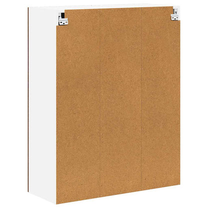 vidaXL Küchenwandschrank mit Tür Braun Eichen-Optik 80 x 31 x 100 cm