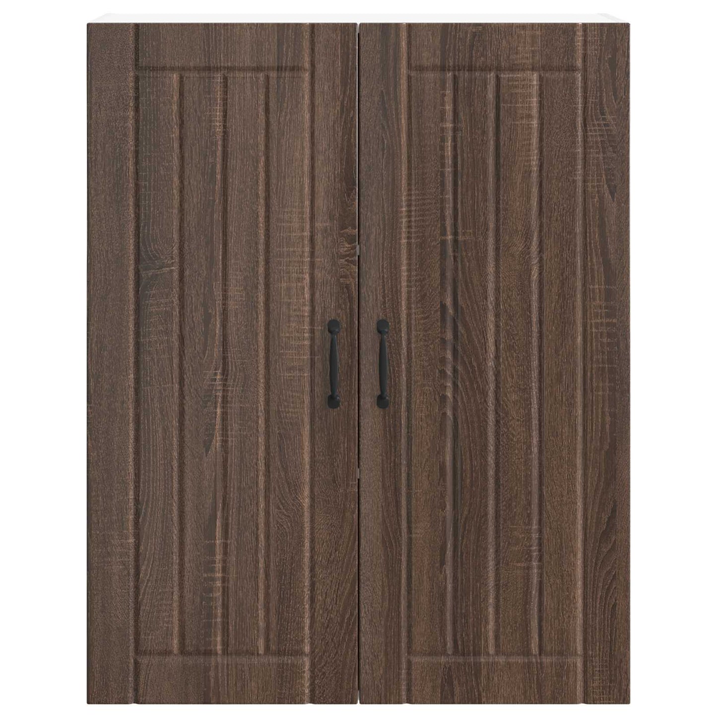 vidaXL Küchenwandschrank mit Tür Braun Eichen-Optik 80 x 31 x 100 cm