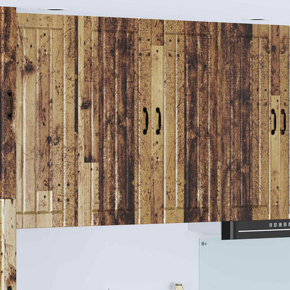 vidaXL Küchenschrank Altholz 80 x 31 x 100 cm Holzwerkstoff