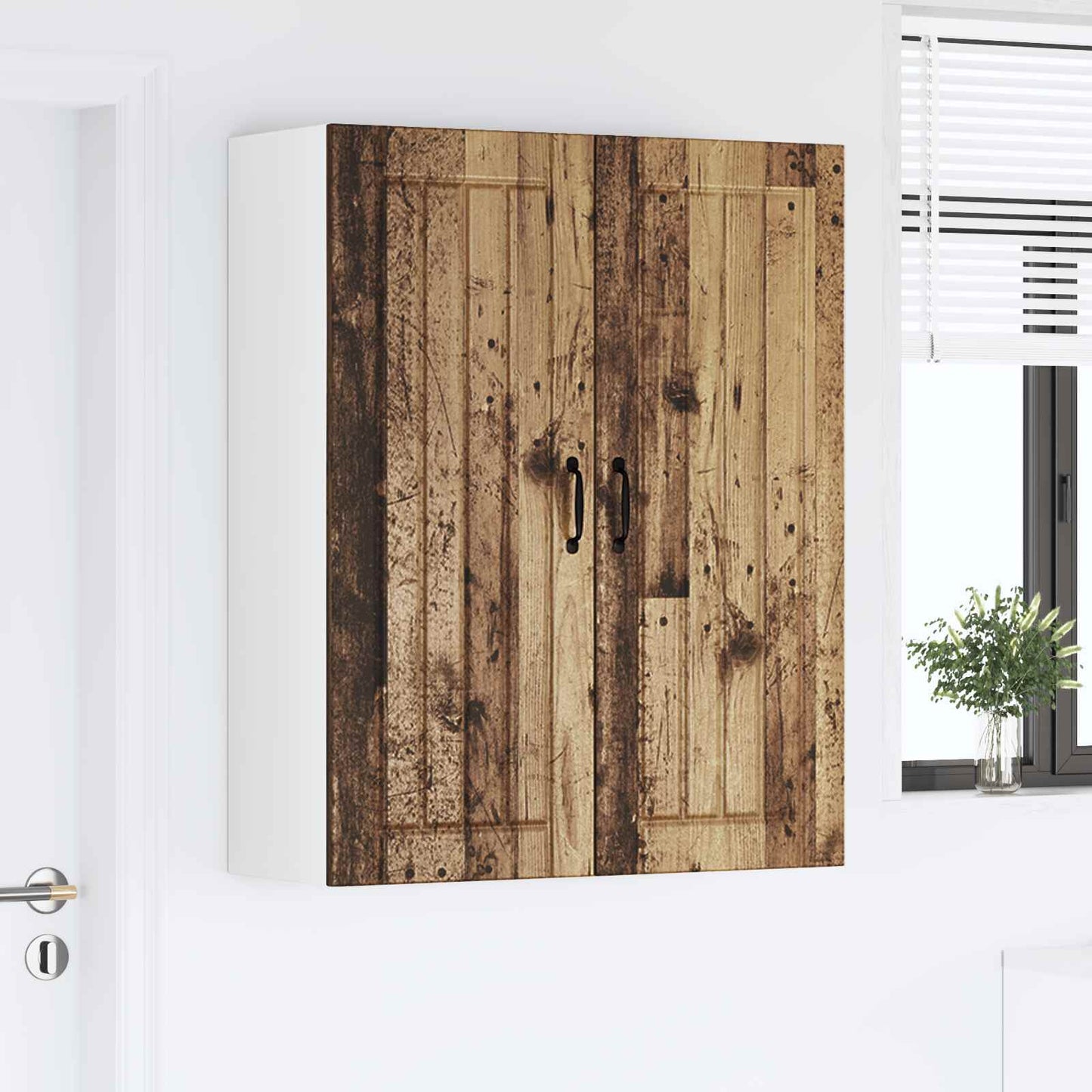vidaXL Küchenschrank Altholz 80 x 31 x 100 cm Holzwerkstoff