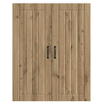 vidaXL Küchenschrank Artisan-Eiche 80 x 31 x 100 cm Holzwerkstoff
