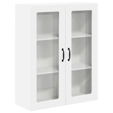 vidaXL Küchenwandschrank mit Tür Weiß 80 x 31 x 100 cm Holzwerkstoff