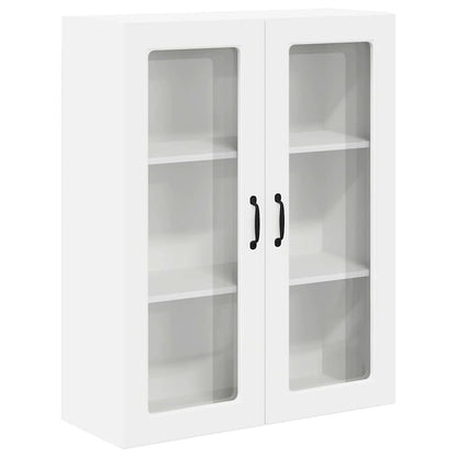 vidaXL Küchenwandschrank mit Tür Weiß 80 x 31 x 100 cm Holzwerkstoff