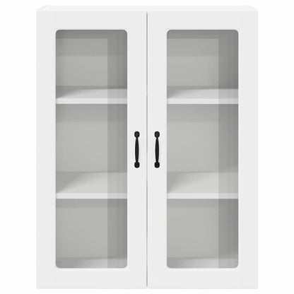 vidaXL Küchenwandschrank mit Tür Weiß 80 x 31 x 100 cm Holzwerkstoff