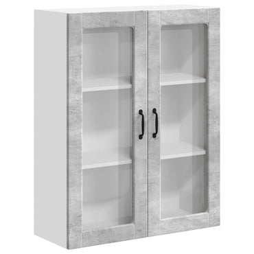 vidaXL Küchenwandschrank Beton Grau 80 x 31 x 100 cm Holzwerkstoff