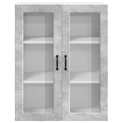 vidaXL Küchenwandschrank Beton Grau 80 x 31 x 100 cm Holzwerkstoff