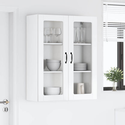 vidaXL Küchenwandschrank Hochglanz Weiß 80 x 31 x 100 cm Holzwerkstoff