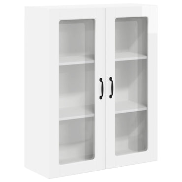 vidaXL Küchenwandschrank Hochglanz Weiß 80 x 31 x 100 cm Holzwerkstoff