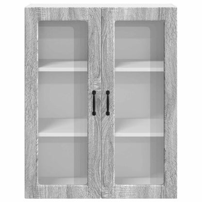 vidaXL Küchenwandschrank Graues Sonoma 80 x 31 x 100 cm Holzwerkstoff