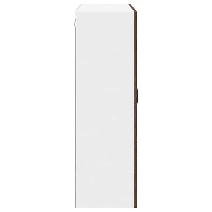 vidaXL Küchenwandschrank mit Tür Braun Eichen-Optik 80 x 31 x 100 cm