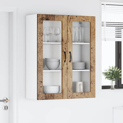 vidaXL Armoire murale de cuisine bois de récupération 80 x 31 x 100 cm bois d'ingénierie
