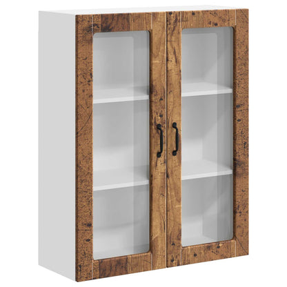 vidaXL Armoire murale de cuisine bois de récupération 80 x 31 x 100 cm bois d'ingénierie