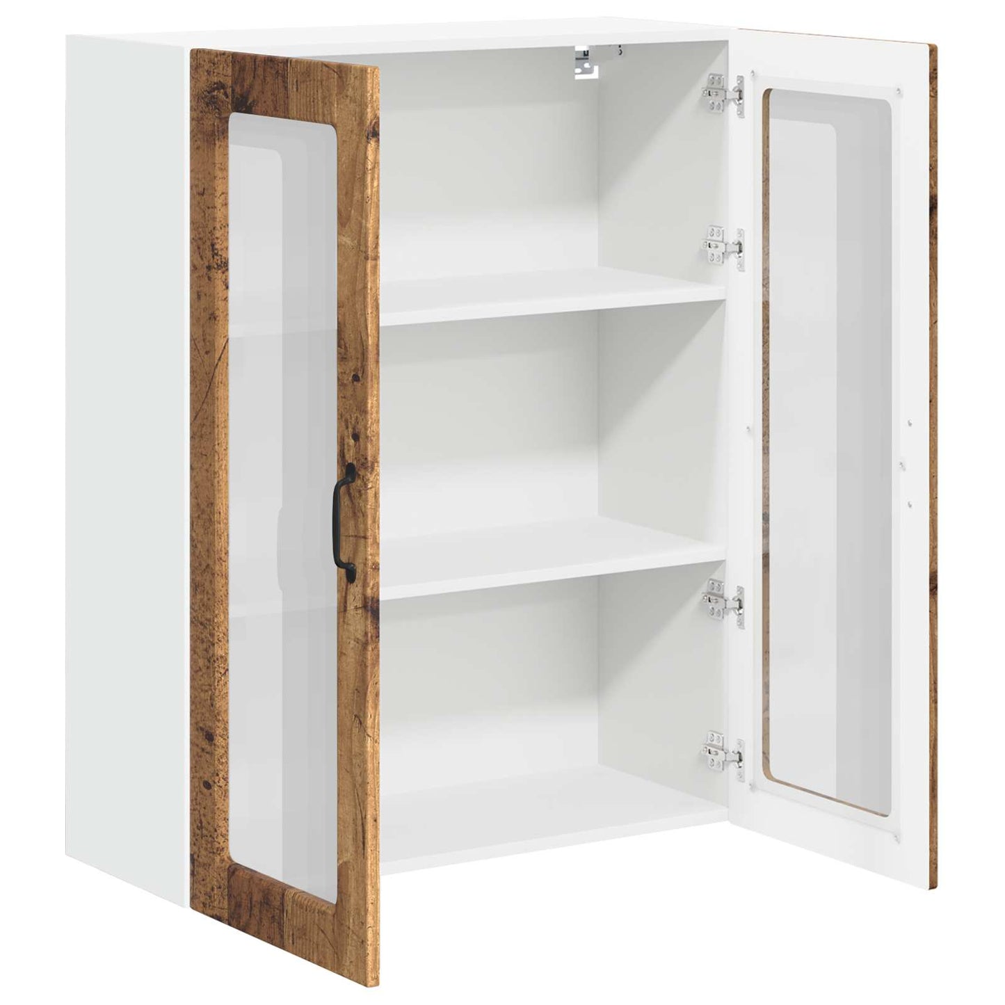 vidaXL Armoire murale de cuisine bois de récupération 80 x 31 x 100 cm bois d'ingénierie