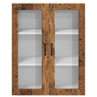 vidaXL Armoire murale de cuisine bois de récupération 80 x 31 x 100 cm bois d'ingénierie