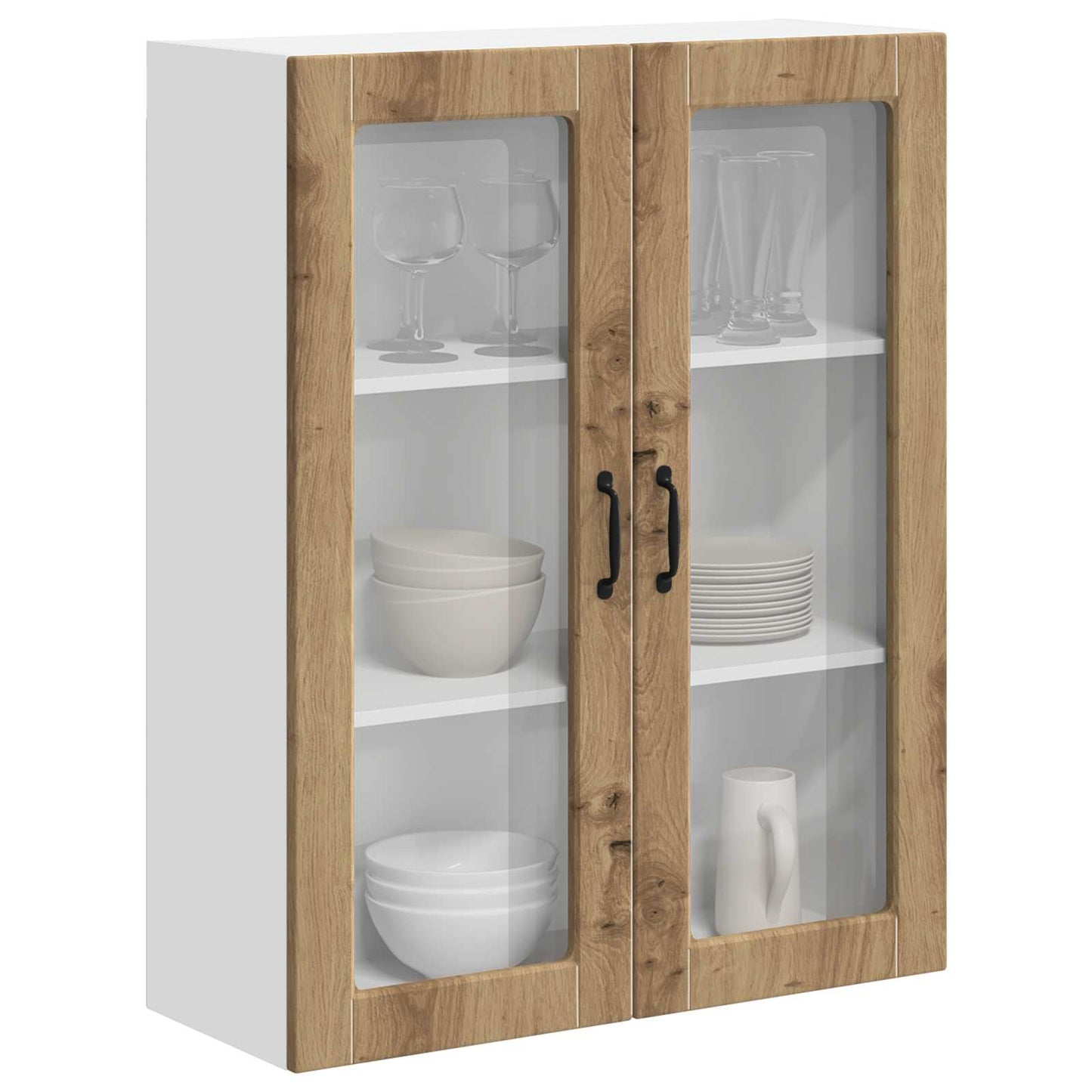 Küchenwandschrank Artisan-Eiche 80 x 31 x 100 cm Holzwerkstoff
