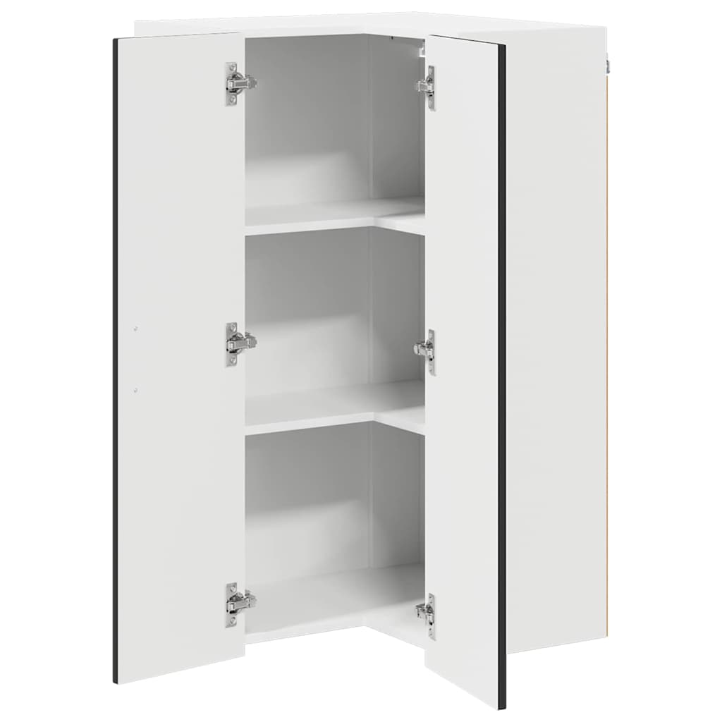 Küchenschrank Schwarz 57 x 57 x 100 cm Holzwerkstoff