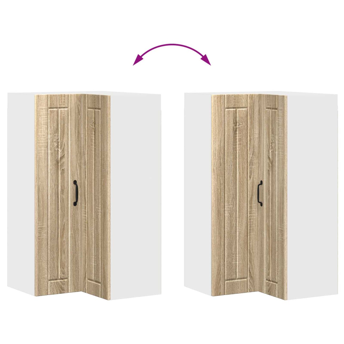 Küchenschrank Sonoma-Eiche 57 x 57 x 100 cm Holzwerkstoff