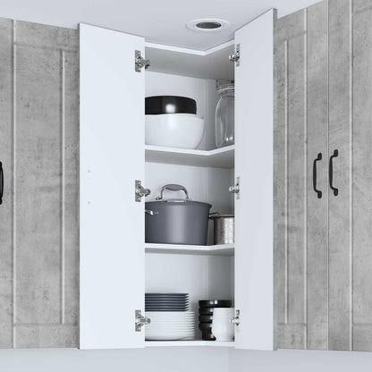 vidaXL Küchenschrank Beton Grau 57 x 57 x 100 cm Holzwerkstoff