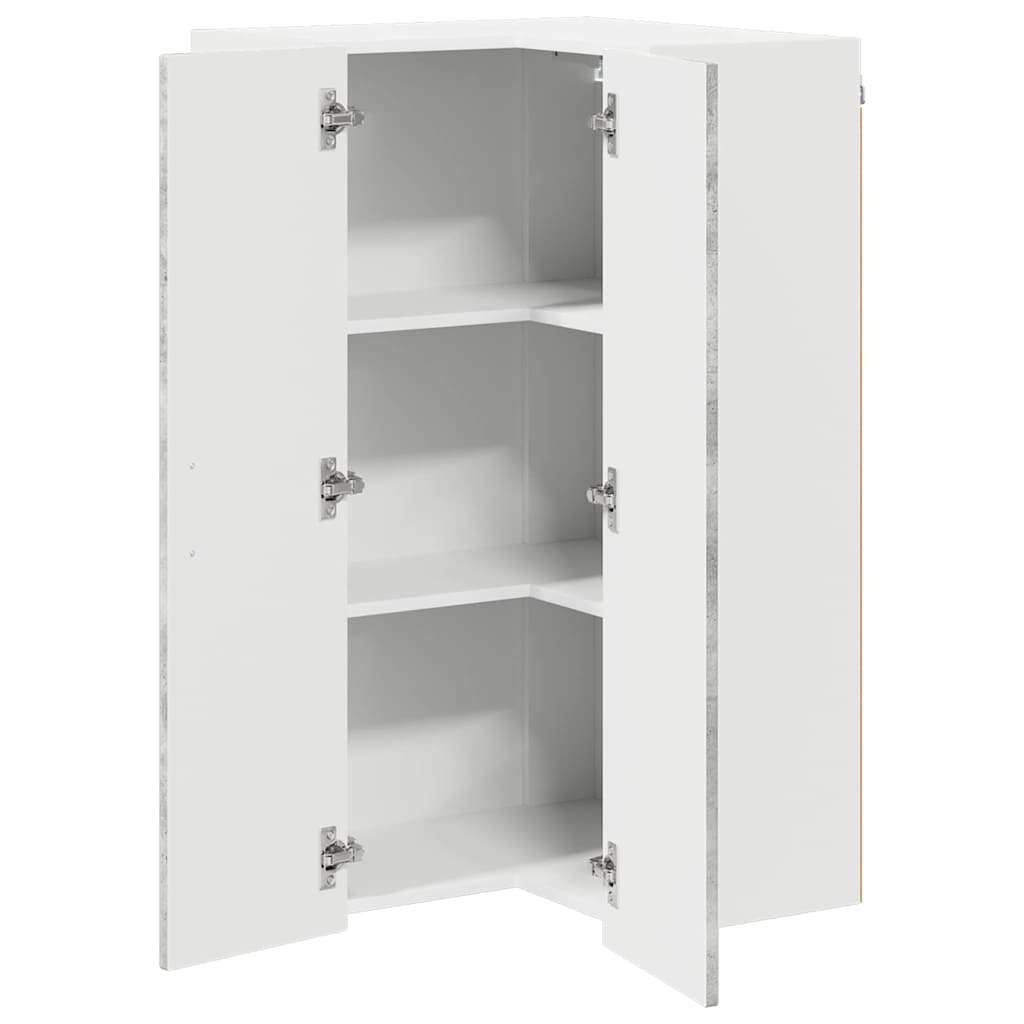 vidaXL Küchenschrank Beton Grau 57 x 57 x 100 cm Holzwerkstoff