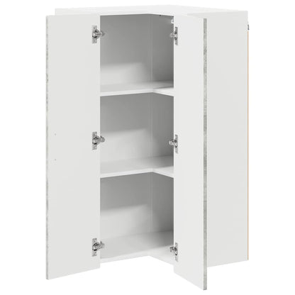vidaXL Küchenschrank Beton Grau 57 x 57 x 100 cm Holzwerkstoff