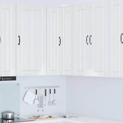 vidaXL Küchenschrank Hochglanz Weiß 57 x 57 x 100 cm Holzwerkstoff