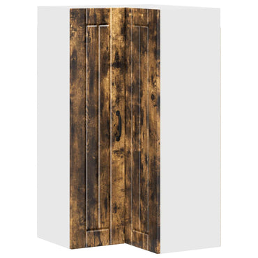 vidaXL Küchenschrank Geräucherte Eiche 57 x 57 x 100 cm Holzwerkstoff
