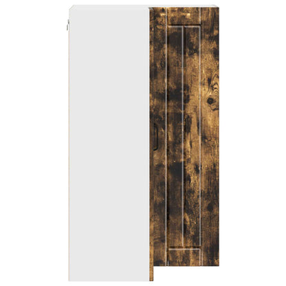 vidaXL Küchenschrank Geräucherte Eiche 57 x 57 x 100 cm Holzwerkstoff