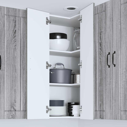vidaXL Küchenschrank Graues Sonoma 57 x 57 x 100 cm Holzwerkstoff