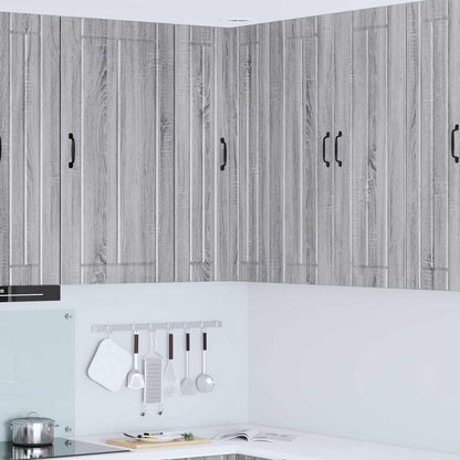 vidaXL Küchenschrank Graues Sonoma 57 x 57 x 100 cm Holzwerkstoff
