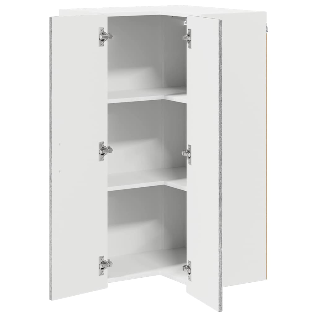 vidaXL Küchenschrank Graues Sonoma 57 x 57 x 100 cm Holzwerkstoff