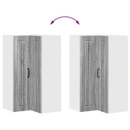 vidaXL Küchenschrank Graues Sonoma 57 x 57 x 100 cm Holzwerkstoff