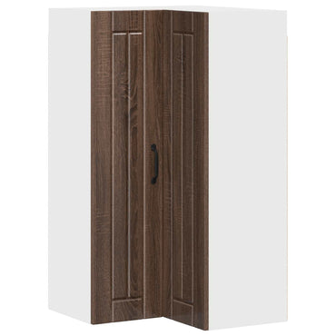 vidaXL Küchenschrank Braun Eichen-Optik 57 x 57 x 100 cm Holzwerkstoff