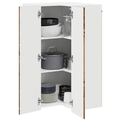 vidaXL Küchenschrank Altholz 57 x 57 x 100 cm Holzwerkstoff