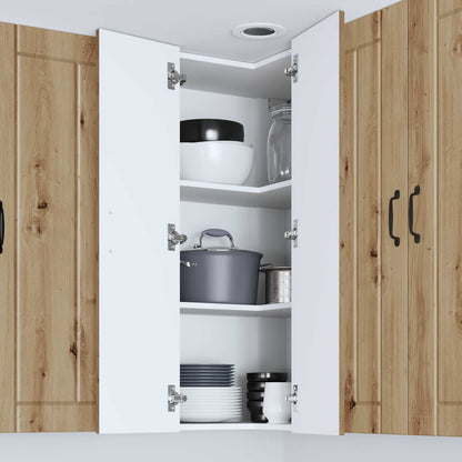 vidaXL Küchenschrank Artisan-Eiche 57 x 57 x 100 cm Holzwerkstoff