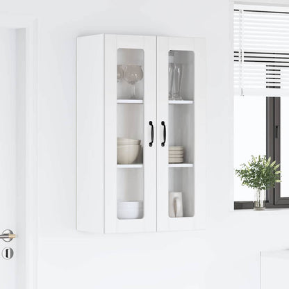 vidaXL Küchenwandschrank mit Tür Weiß 60 x 31 x 100 cm Holzwerkstoff