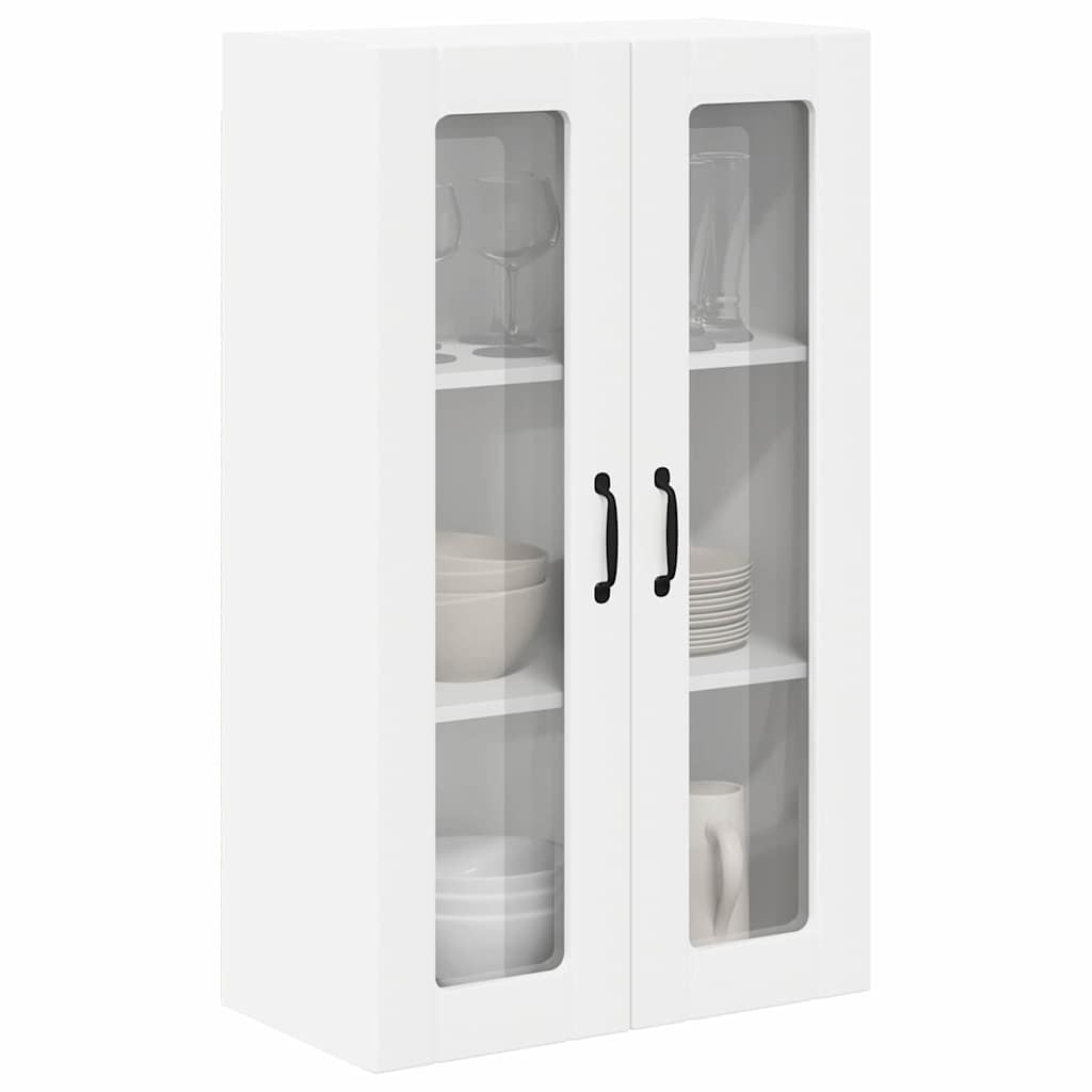vidaXL Küchenwandschrank mit Tür Weiß 60 x 31 x 100 cm Holzwerkstoff