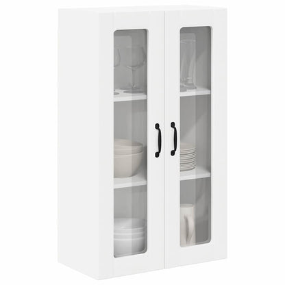 vidaXL Küchenwandschrank mit Tür Weiß 60 x 31 x 100 cm Holzwerkstoff