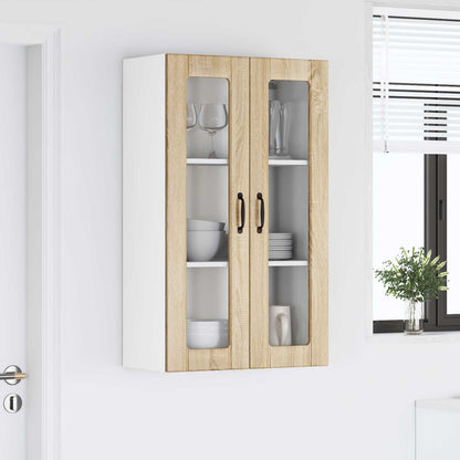 vidaXL Küchenwandschrank Sonoma-Eiche 60 x 31 x 100 cm Holzwerkstoff