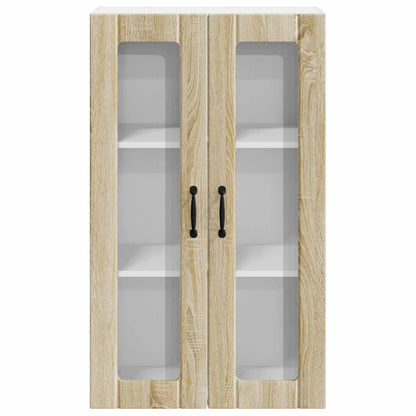vidaXL Küchenwandschrank Sonoma-Eiche 60 x 31 x 100 cm Holzwerkstoff