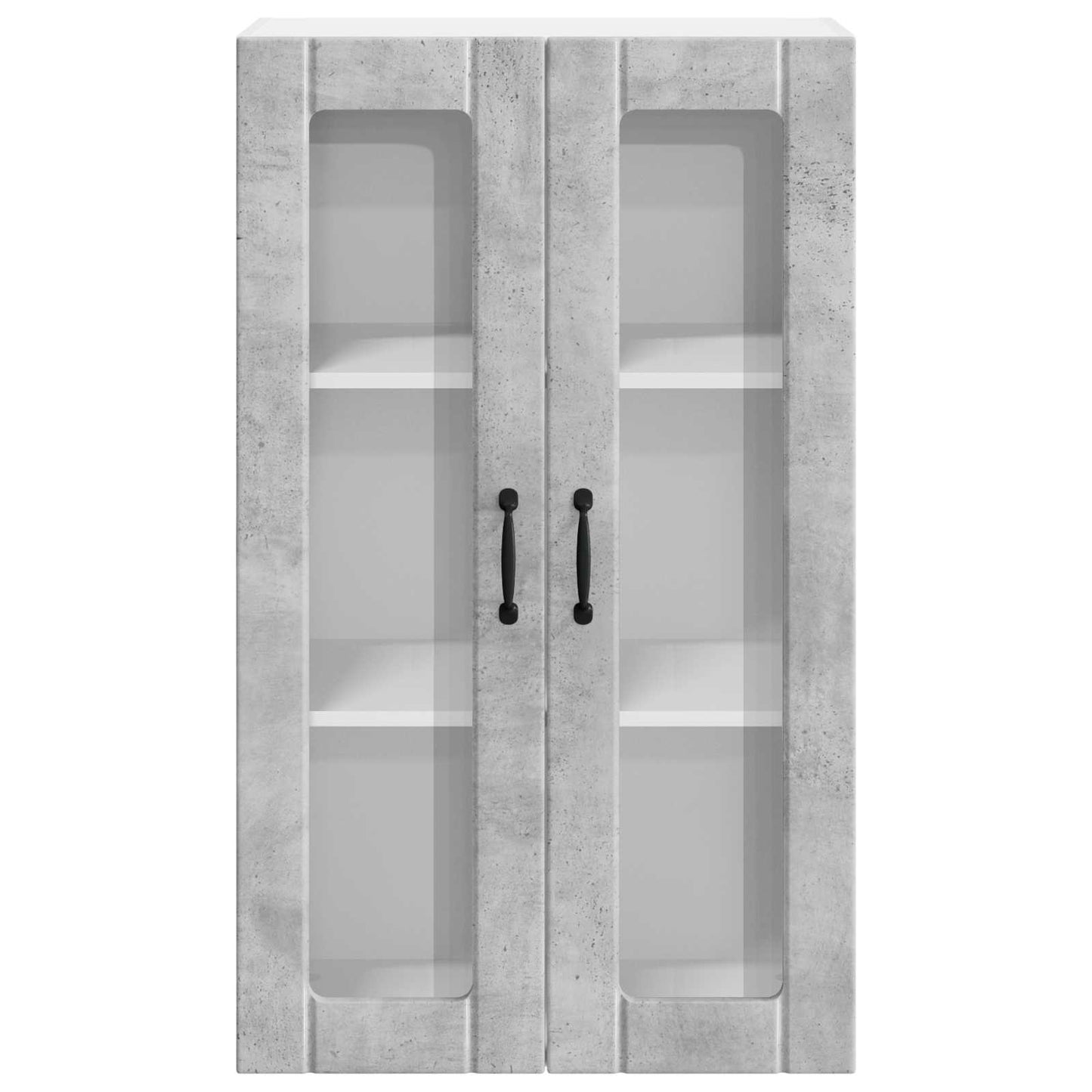vidaXL Küchenwandschrank Beton Grau 60 x 31 x 100 cm Holzwerkstoff