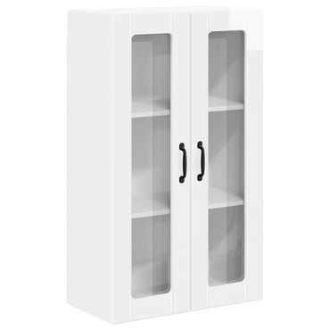vidaXL Küchenwandschrank Hochglanz Weiß 60 x 31 x 100 cm Holzwerkstoff