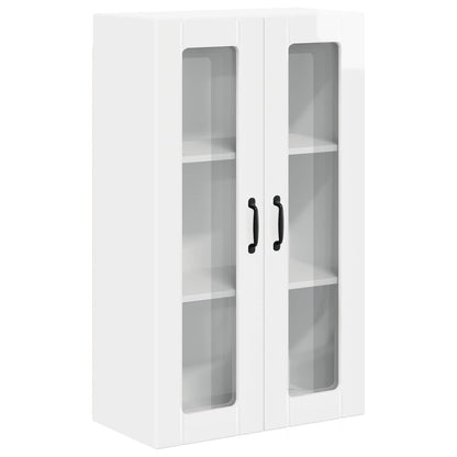 vidaXL Küchenwandschrank Hochglanz Weiß 60 x 31 x 100 cm Holzwerkstoff