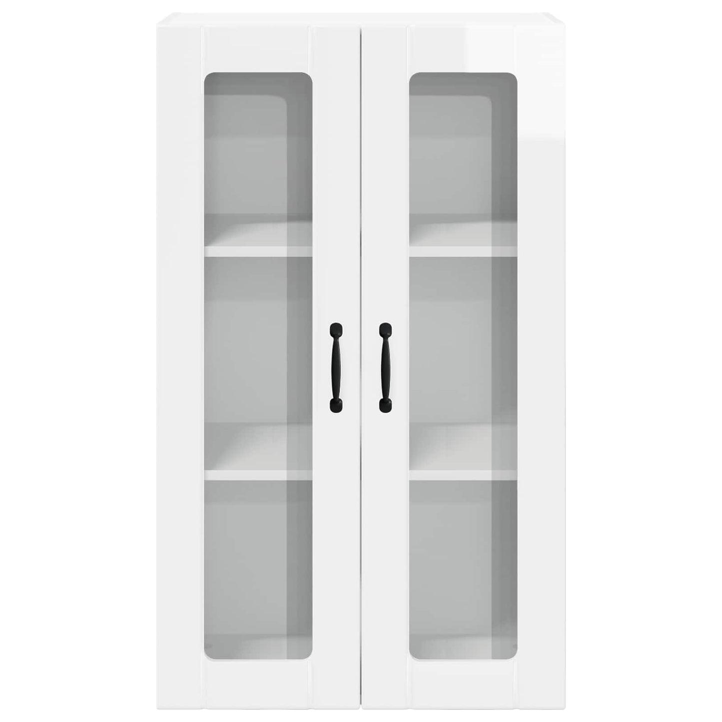 vidaXL Küchenwandschrank Hochglanz Weiß 60 x 31 x 100 cm Holzwerkstoff